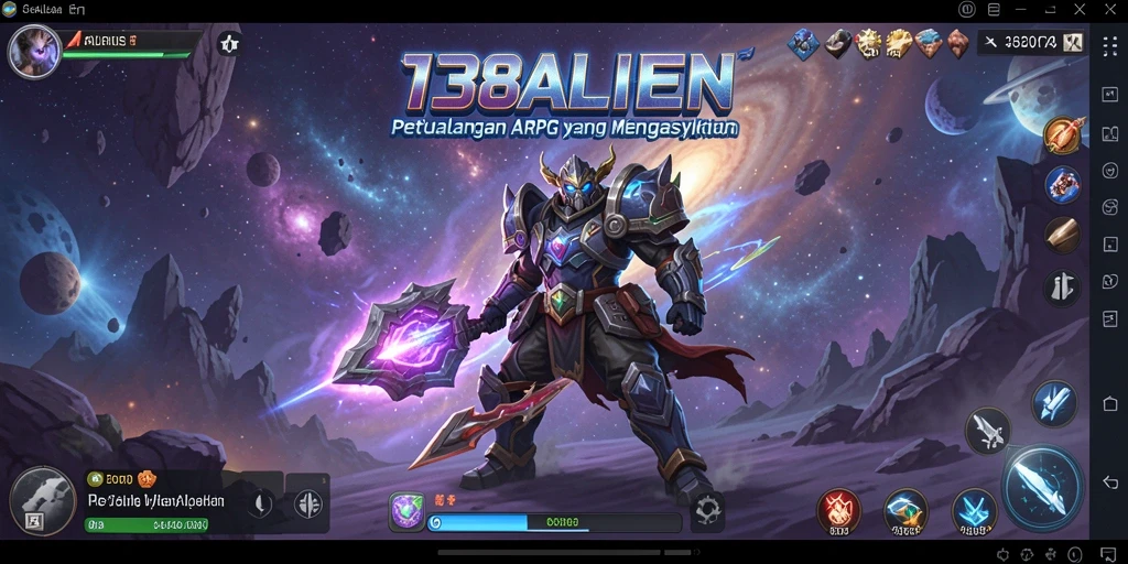 Tampilan gameplay 138ALIEN yang seru dan menegangkan di luar angkasa.