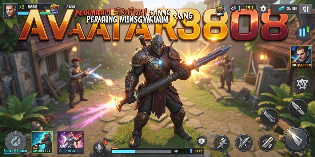 Tampilan gameplay menarik dari AVATAR808 dengan berbagai strategi dan pertempuran.