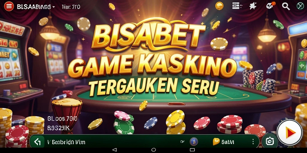 Tampilan menarik dari gameplay Kasino BISABET yang mengasyikkan.