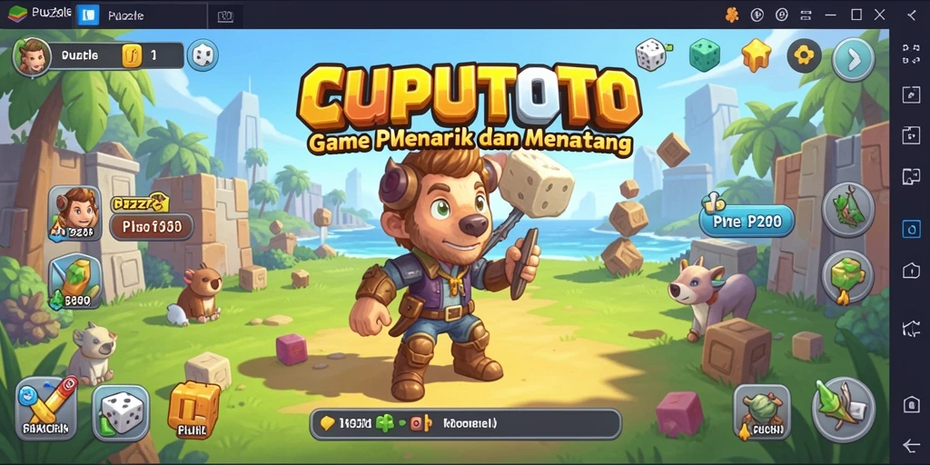 Gameplay CUPUTOTO yang menarik dan penuh tantangan
