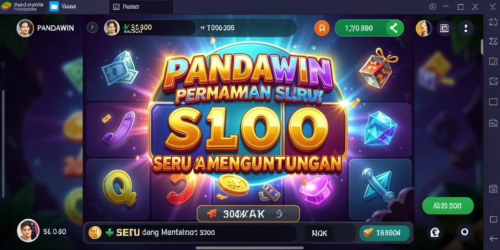 Screeshot dari gameplay seru PANDAWIN yang memukau.
